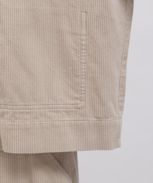 LAKOLE（ラコレ）の「8Wコーデュロイコクーンブルゾン[セットアップ対応] / 158271（ブルゾン・レディース・ダークブラウン/オレンジ系その他/グレイッシュベージュ・SMALL/MEDIUM）」の11枚目の写真