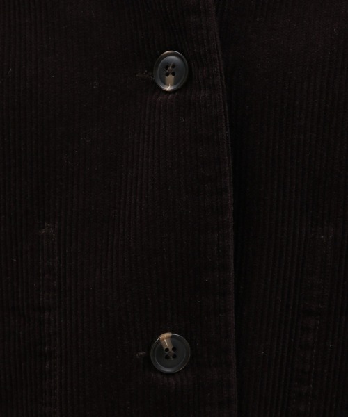 LAKOLE（ラコレ）の「8Wコーデュロイコクーンブルゾン[セットアップ対応] / 158271（ブルゾン・レディース・ダークブラウン/オレンジ系その他/グレイッシュベージュ・SMALL/MEDIUM）」の16枚目の写真