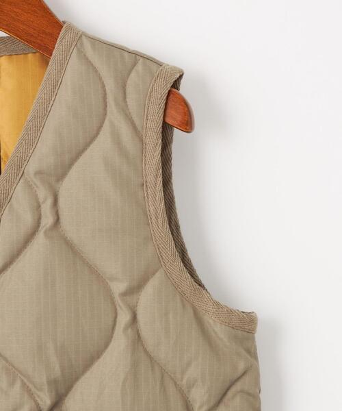 TAION（タイオン）の「＜TAION＞ MILITARY ベスト 130-140cm（ダウンベスト・キッズ・ブラック/オリーブ/ベージュ・140cm/130cm）」の6枚目の写真