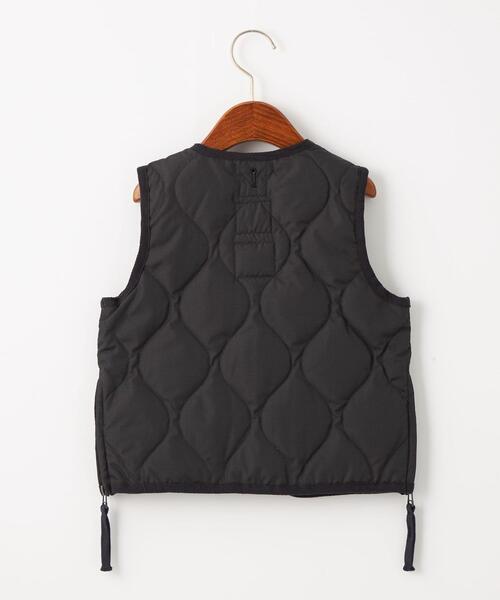 TAION（タイオン）の「＜TAION＞ MILITARY ベスト 130-140cm（ダウンベスト・キッズ・ブラック/オリーブ/ベージュ・140cm/130cm）」の13枚目の写真