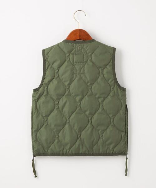TAION（タイオン）の「＜TAION＞ MILITARY ベスト 130-140cm（ダウンベスト・キッズ・ブラック/オリーブ/ベージュ・140cm/130cm）」の16枚目の写真