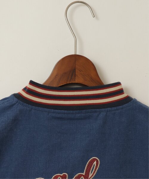 DOUBLE NAME（ダブルネーム）の「配色リバーシブルスタジャン（スタジャン・レディース・ネイビー/グリーン/キナリ・FREE）」の10枚目の写真