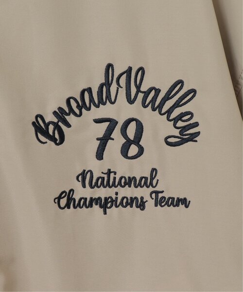 DOUBLE NAME（ダブルネーム）の「配色リバーシブルスタジャン（スタジャン・レディース・ネイビー/グリーン/キナリ・FREE）」の16枚目の写真