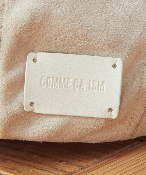 COMME CA ISM（コムサイズム）の「フェイクスエード　キャップ（キャップ・レディース・ブラック/グレイッシュベージュ・FREE）」の10枚目の写真