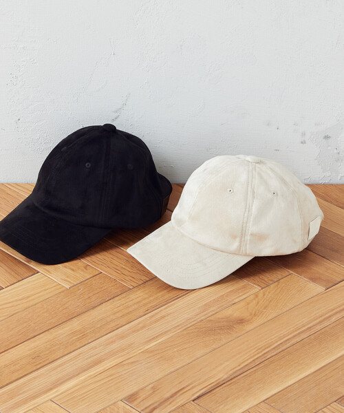 COMME CA ISM（コムサイズム）の「フェイクスエード　キャップ（キャップ・レディース・ブラック/グレイッシュベージュ・FREE）」の13枚目の写真