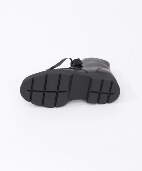 axes femme（アクシーズファム）の「レースアップショートブーツ（ブーツ・レディース・ブラック/モカ・LARGE/MEDIUM）」の20枚目の写真