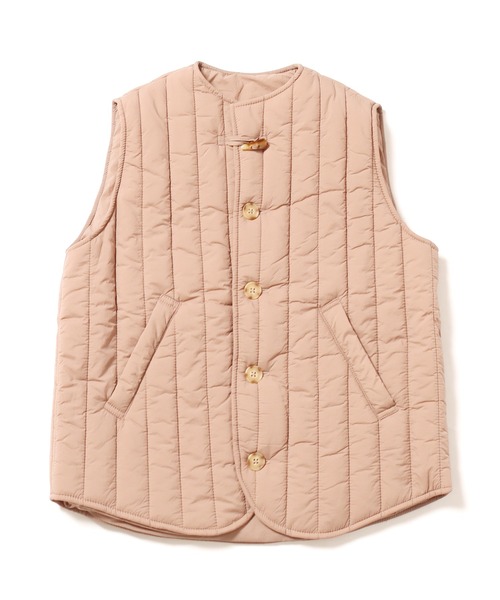 F.O.KIDS(エフオーキッズ)の「F.O.KIDS/エフオーキッズ PR中綿ベスト(ダウンベスト・キッズ・ブラウン/チャコール/アイボリー・130/140)」の3枚目の写真