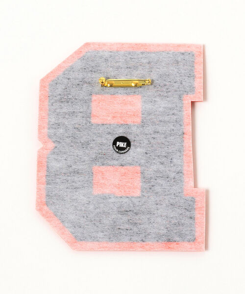 BEAMS BOY（ビームスボーイ）の「PIKE / 別注 シニール ビッグ バッチ（その他・レディース・B/Y/A・ONE SIZE）」の6枚目の写真