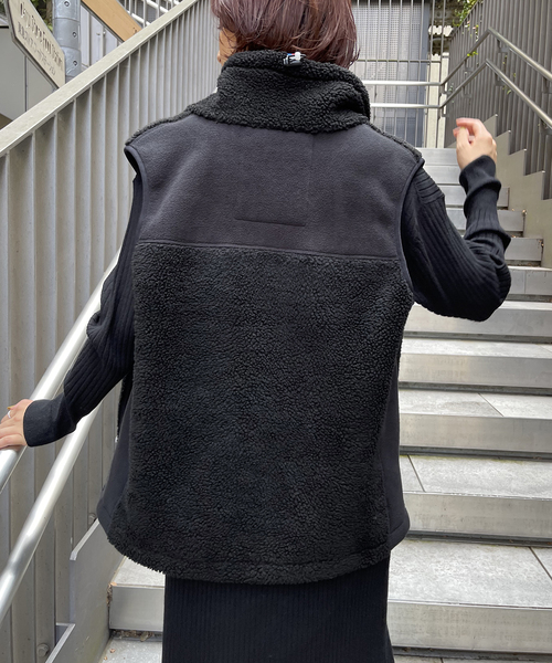 Cape HEIGHTS（ケープハイツ）の「【Cape HEIGHTS / ケープハイツ】ウィメンズ BREAKHEART I ベスト（その他アウター・レディース・ブラック/ベージュ・FREE）」の8枚目の写真