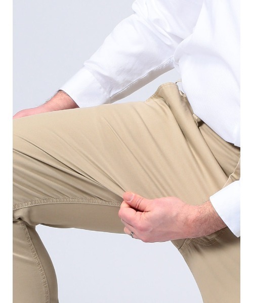 B&T CLUB(ビーティークラブ)の「ストレッチ ノータック チノ パンツ(チノパンツ・メンズ・ブラック/アイボリー/ネイビー/ベージュ・95/100/105/115/110/120)」の15枚目の写真