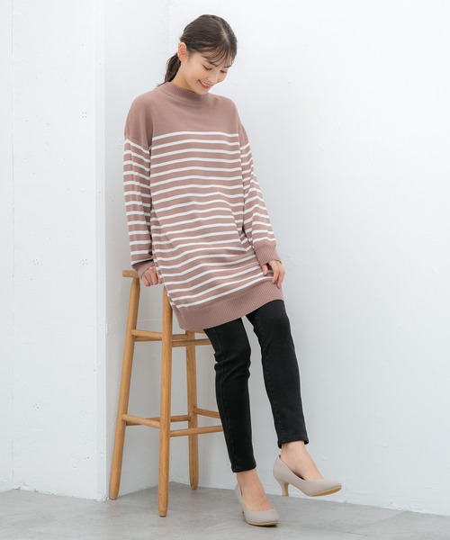 Honeys（ハニーズ）の「暖デニムスキニーパンツ（股下６７ｃｍ）（デニムパンツ・レディース・インディゴブルー/ブラック・SS/S/M/L/LL）」の17枚目の写真