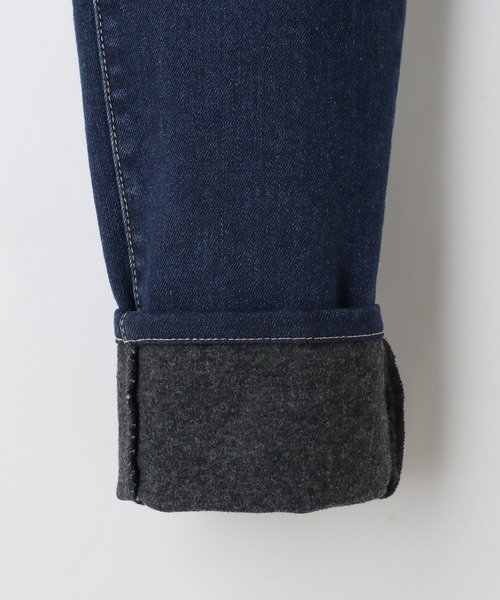 Honeys（ハニーズ）の「暖デニムスキニーパンツ（股下６７ｃｍ）（デニムパンツ・レディース・インディゴブルー/ブラック・SS/S/M/L/LL）」の19枚目の写真