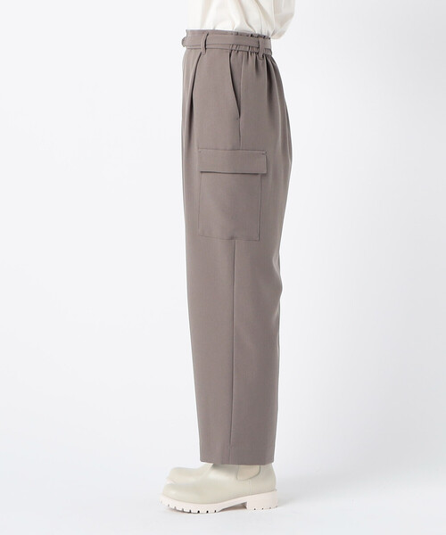 COMME CA ISM（コムサイズム）の「カーゴパンツ（カーゴパンツ・レディース・グレイッシュベージュ/ブラウン・MEDIUM/LARGE）」の11枚目の写真
