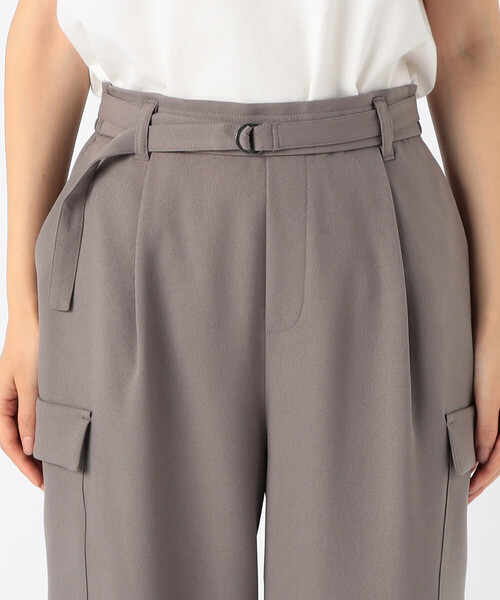COMME CA ISM（コムサイズム）の「カーゴパンツ（カーゴパンツ・レディース・グレイッシュベージュ/ブラウン・MEDIUM/LARGE）」の13枚目の写真