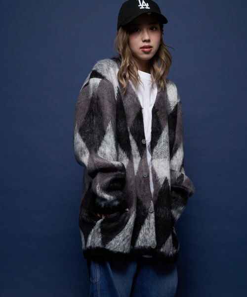 JACKROSE（ジャックローズ）の「JE-MOHAIR/TOUCH-JQ.カーディガン（カーディガン/ボレロ・メンズ・ブラック/ブラウン/グリーン・M/L/XL）」の22枚目の写真