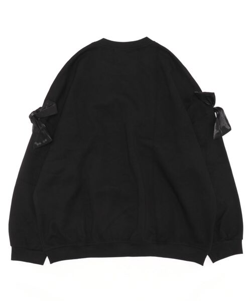 Narcissus（ナルシス）の「【Narcissus】リボンスウェット（スウェット・レディース・ブラック/ホワイト・FREE）」の16枚目の写真