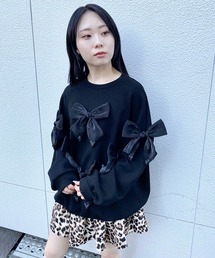 【Narcissus】リボンスウェット