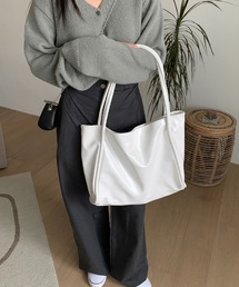 ビッグレザートートバック