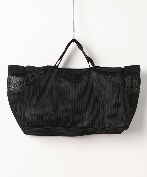 sarasa design(サラサデザイン)の「b2c イージードライ メッシュバッグ S(トートバッグ・レディース・ブラック・ONESIZE)」の2枚目の写真