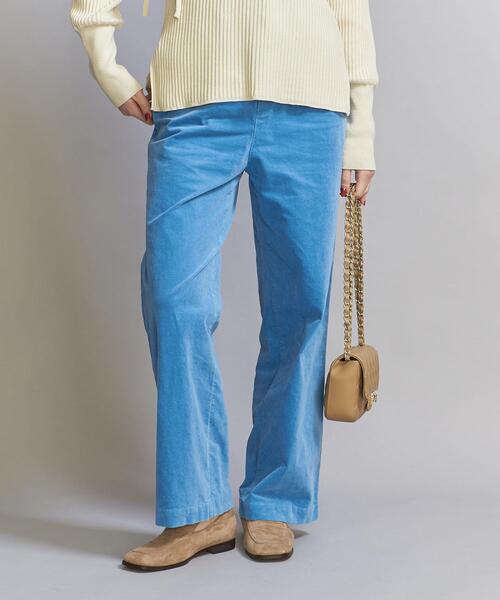 BEAUTY&YOUTH UNITED ARROWS（ビューティーアンドユースユナイテッドアローズ）の「コットンベロア ワイド パンツ（その他パンツ・レディース・グレー/コバルトブルー/ピンク・S/M）」の12枚目の写真