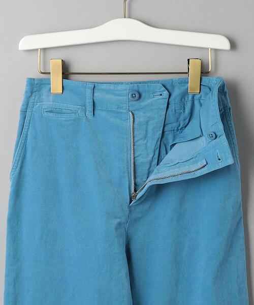 BEAUTY&YOUTH UNITED ARROWS（ビューティーアンドユースユナイテッドアローズ）の「コットンベロア ワイド パンツ（その他パンツ・レディース・グレー/コバルトブルー/ピンク・S/M）」の17枚目の写真