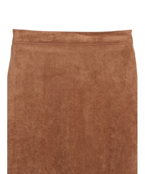 AMAIL(アマイル)の「Suede furi skirt(スカート・レディース・ブラック/ライトブラウン・FREE)」の10枚目の写真