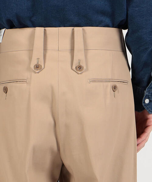 TANGENT ヘンリー グルカトラウザー オリーブグリーン Tangent HENRY 40's グルカトラウザーパンツ タンジェント 48