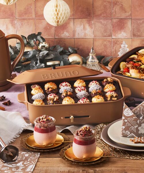 8月末まで【新品未開封】BRUNO ホットプレート ケサクーフラワー【限定