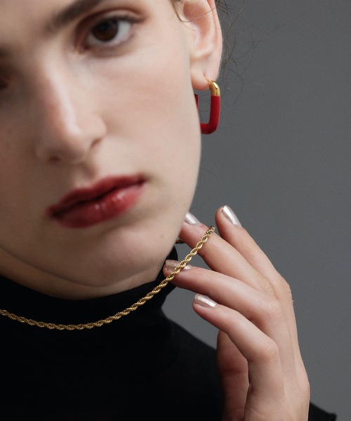 CENE（セネ）の「【CENE】セネ/ブレイディドネックレス（ネックレス・レディース・シルバー/ゴールド/ゴールド系その他・FREE）」の2枚目の写真