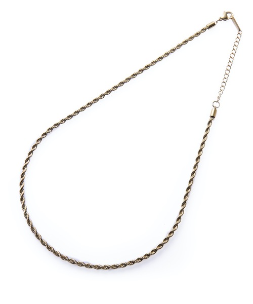 CENE（セネ）の「【CENE】セネ/ブレイディドネックレス（ネックレス・レディース・シルバー/ゴールド/ゴールド系その他・FREE）」の10枚目の写真