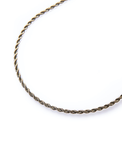 CENE（セネ）の「【CENE】セネ/ブレイディドネックレス（ネックレス・レディース・シルバー/ゴールド/ゴールド系その他・FREE）」の11枚目の写真