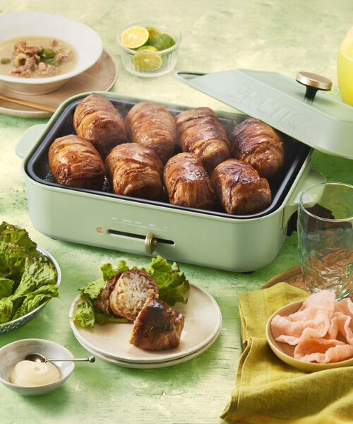 BRUNO BOE021-SAGR GREEN コンパクトホットプレート BRUNO ブルーノの