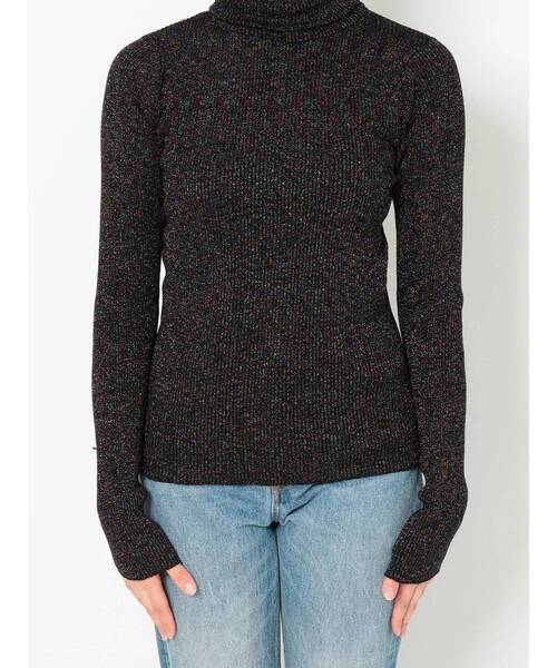 jouetie(ジュエティ)の「ベーシックカラータートル(ニット/セーター・レディース・パープル/ブルー/ブラック/アイボリー/ライトピンク/レッド/グリーン・MEDIUM)」の19枚目の写真