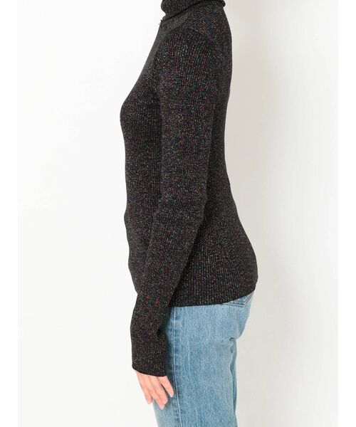 jouetie(ジュエティ)の「ベーシックカラータートル(ニット/セーター・レディース・パープル/ブルー/ブラック/アイボリー/ライトピンク/レッド/グリーン・MEDIUM)」の20枚目の写真