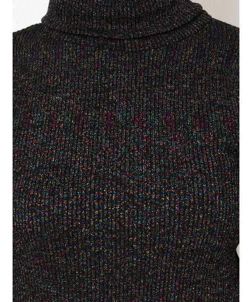 jouetie(ジュエティ)の「ベーシックカラータートル(ニット/セーター・レディース・パープル/ブルー/ブラック/アイボリー/ライトピンク/レッド/グリーン・MEDIUM)」の22枚目の写真