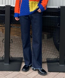 RODEO CROWNS WIDE BOWL | Shapely Semi flare デニムパンツ(デニムパンツ)