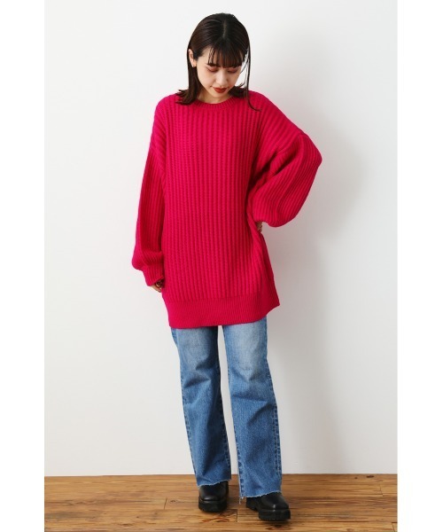 RODEO CROWNS WIDE BOWL(ロデオクラウンズワイドボウル)の「Shapely Semi flare デニムパンツ(デニムパンツ・レディース・ブルー/ワンウォッシュ・X-SMALL/MEDIUM/SMALL)」の20枚目の写真