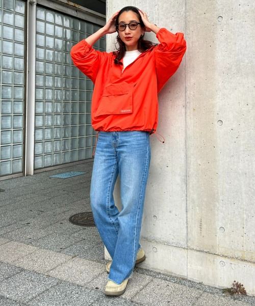 RODEO CROWNS WIDE BOWL(ロデオクラウンズワイドボウル)の「Shapely Semi flare デニムパンツ(デニムパンツ・レディース・ブルー/ワンウォッシュ・X-SMALL/MEDIUM/SMALL)」の14枚目の写真