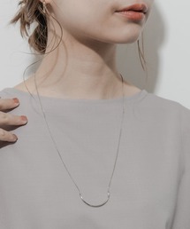 SMELLY | メタルカーブスライドネックレス(ネックレス)