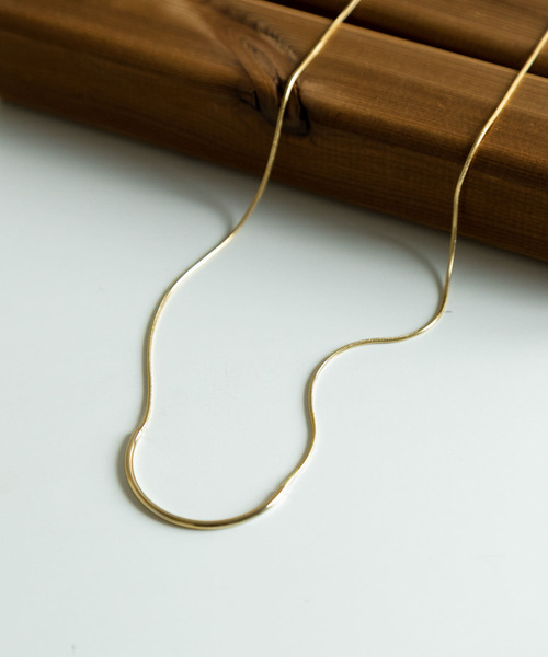 SMELLY（スメリー）の「メタルカーブスライドネックレス（ネックレス・レディース・シルバー/ゴールド・-）」の22枚目の写真