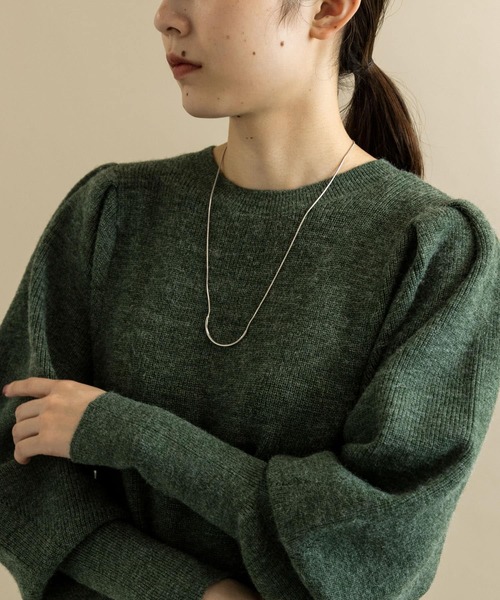 SMELLY（スメリー）の「メタルカーブスライドネックレス（ネックレス・レディース・シルバー/ゴールド・-）」の17枚目の写真