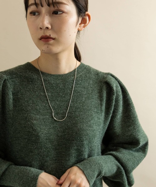 SMELLY（スメリー）の「メタルカーブスライドネックレス（ネックレス・レディース・シルバー/ゴールド・-）」の16枚目の写真