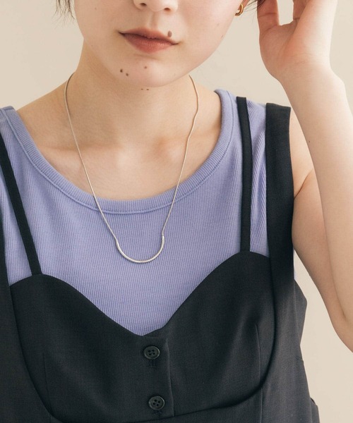 SMELLY（スメリー）の「メタルカーブスライドネックレス（ネックレス・レディース・シルバー/ゴールド・-）」の15枚目の写真