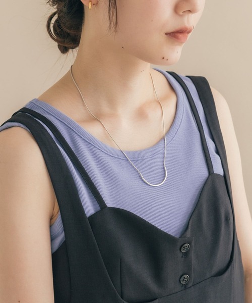 SMELLY（スメリー）の「メタルカーブスライドネックレス（ネックレス・レディース・シルバー/ゴールド・-）」の14枚目の写真