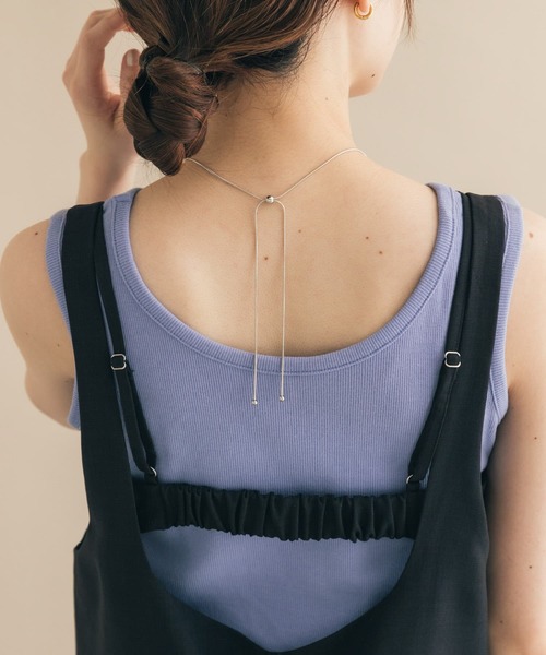 SMELLY（スメリー）の「メタルカーブスライドネックレス（ネックレス・レディース・シルバー/ゴールド・-）」の13枚目の写真