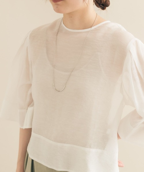 SMELLY（スメリー）の「メタルカーブスライドネックレス（ネックレス・レディース・シルバー/ゴールド・-）」の9枚目の写真