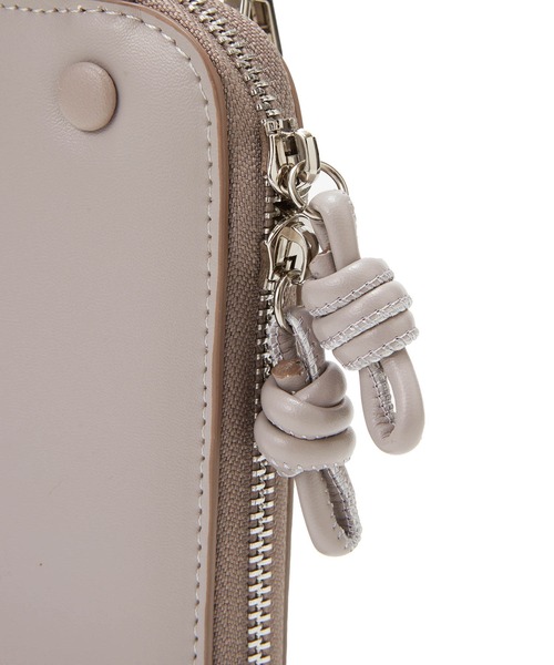 TREASURE TOPKAPI（トレジャートプカピ）の「【TREASURE TOPKAPI/トプカピ トレジャー】 マルチタスク ウォレット スマホ ショルダーバッグ（ショルダーバッグ・レディース・ライトグレー/ブラック/ライトピンク/シルバー・FREE）」の8枚目の写真