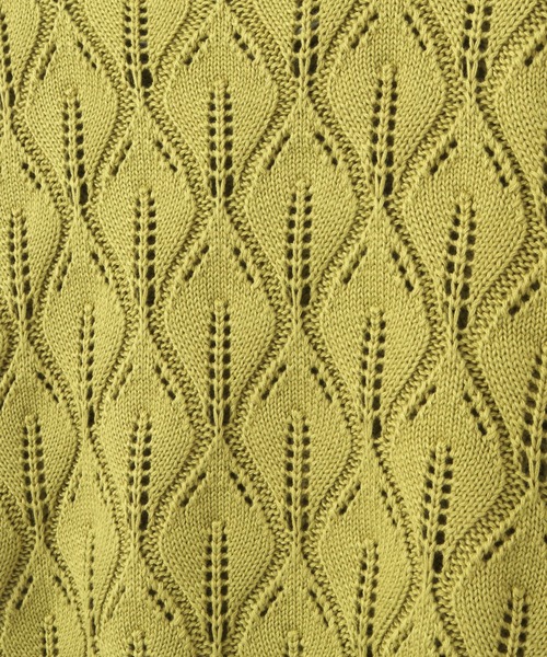 MAKE YOUR DAY（メイクユアデイ）の「リーフ柄ニットベスト■80～140cm（ベスト・キッズ・アイボリー/ネイビー/ライム・90/100/110/120/130/140）」の17枚目の写真