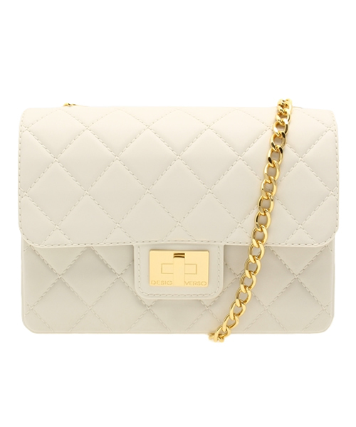 Liesse（リエス）の「design inverso　ショルダーバック（ショルダーバッグ・レディース・ホワイト/ブラック/ベージュ系その他/ブルー・9）」の3枚目の写真