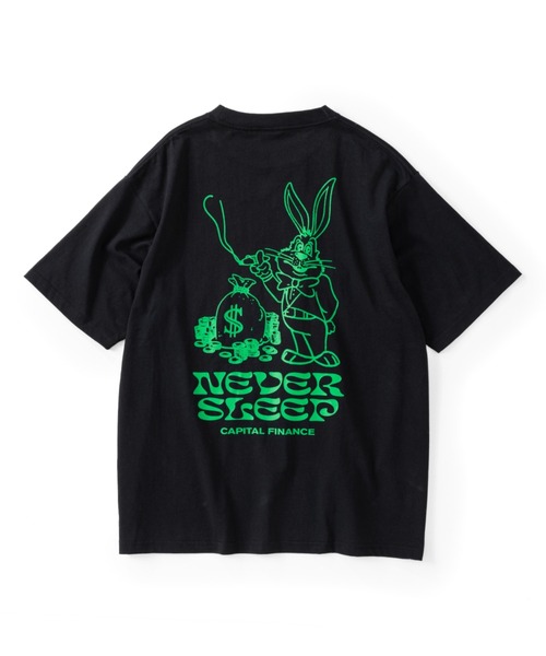 MANASTASH（マナスタッシュ）の「MANASTASH/マナスタッシュ/CiTee RABBIT（Tシャツ/カットソー・メンズ・ホワイト/レモンイエロー/ブラック・MEDIUM/LARGE/X-LARGE/XX-LARGE）」の10枚目の写真